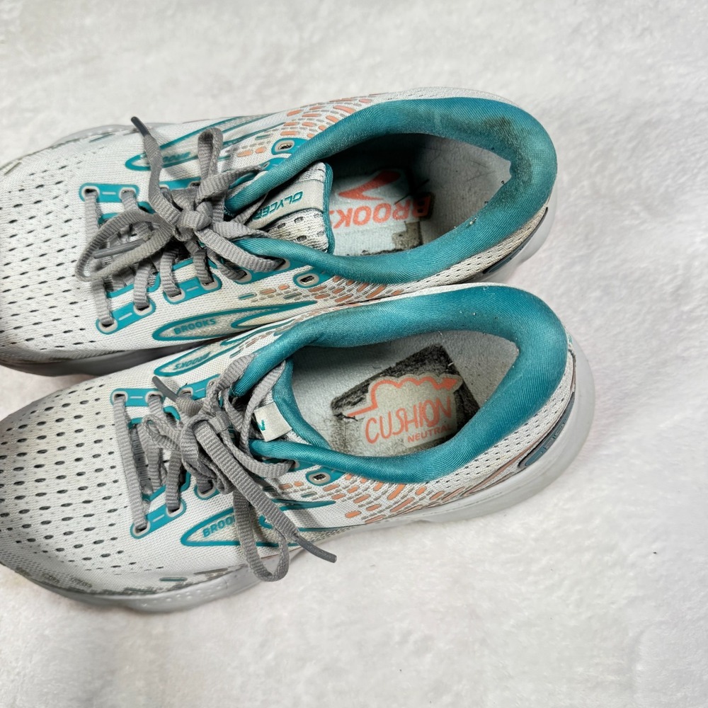 Brooks Glycerin 20 Sneakers Women's 10B Oyster Coral Running Shoes - Picture 6 of 7